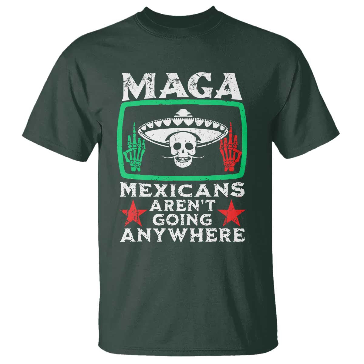 Mexicans Aren’t Going Anywhere T Shirt