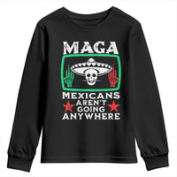 Mexicans Aren’t Going Anywhere Youth Sweatshirt