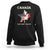 Canada The 51st State Sweatshirt Maple Canadian American Flag