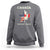 Canada The 51st State Sweatshirt Maple Canadian American Flag