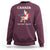 Canada The 51st State Sweatshirt Maple Canadian American Flag