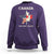 Canada The 51st State Sweatshirt Maple Canadian American Flag