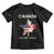 Canada The 51st State Toddler T Shirt Maple Canadian American Flag