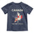 Canada The 51st State Toddler T Shirt Maple Canadian American Flag