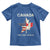 Canada The 51st State Toddler T Shirt Maple Canadian American Flag