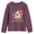 Canada The 51st State Youth Sweatshirt Canadian Maple American Flag