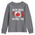 Canadian Pride Youth Sweatshirt We’re Great Without You Canada Flag