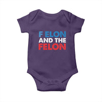 F Elon And The Felon Baby Onesie