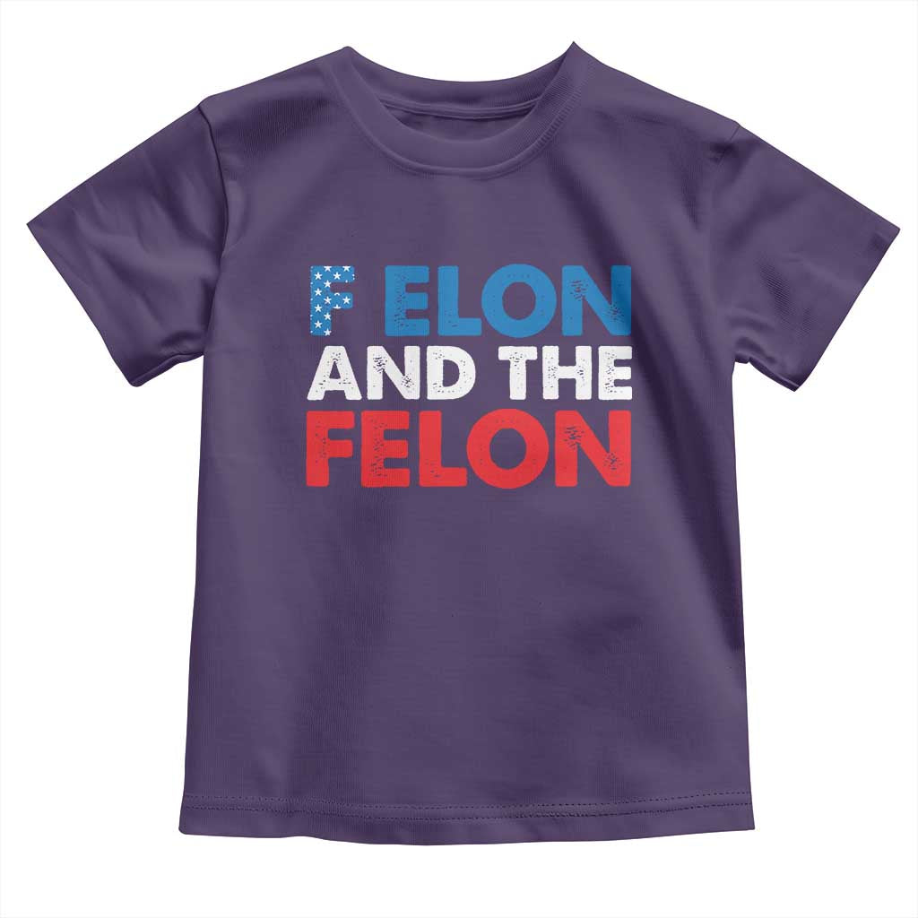 F Elon And The Felon Toddler T Shirt