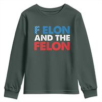F Elon And The Felon Youth Sweatshirt