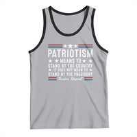 Patriotism Does Not Mean To Stand By The President Tank Top Theodore Roosevelt Teddy