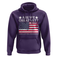 Are We Great Yet Hoodie Cause I Just Feel Embarrassed American Flag