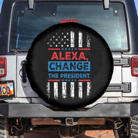 Funny Alexa Change The President Spare Tire Cover