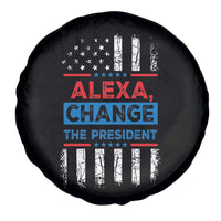 Funny Alexa Change The President Spare Tire Cover