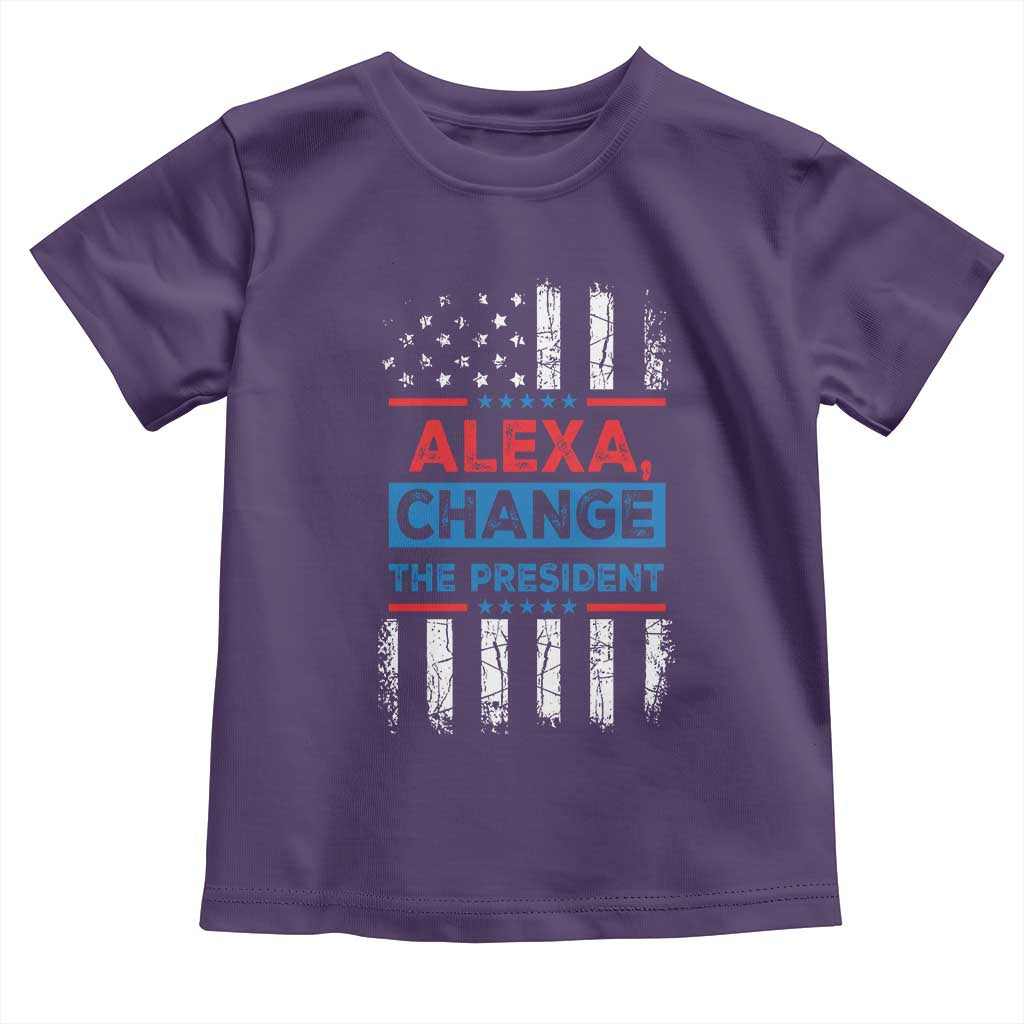Funny Alexa Change The President Toddler T Shirt