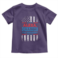 Funny Alexa Change The President Toddler T Shirt