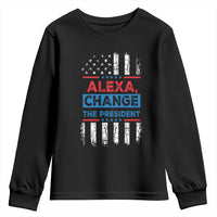 Funny Alexa Change The President Youth Sweatshirt