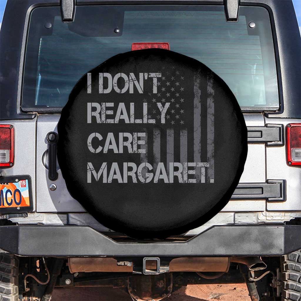 JD Vance Spare Tire Cover I Don't Really Care Margaret American Flag