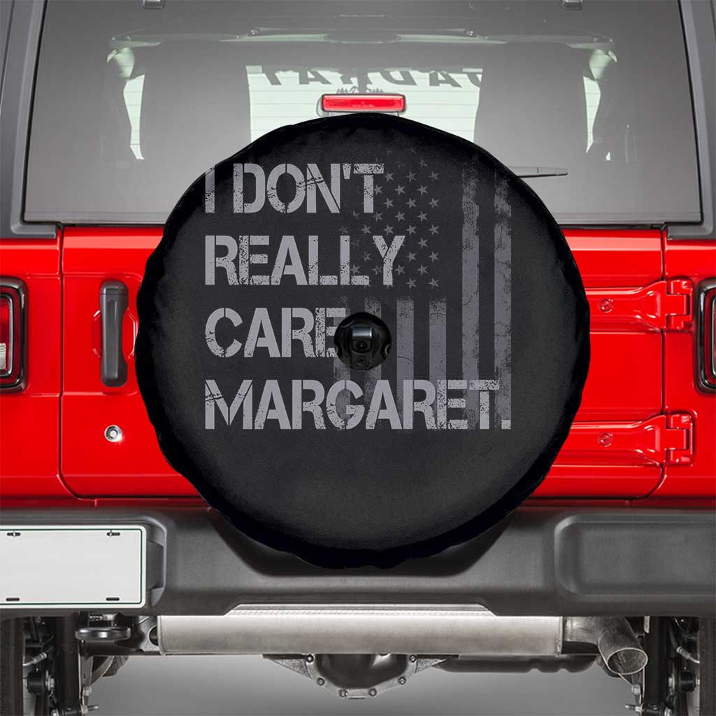JD Vance Spare Tire Cover I Don't Really Care Margaret American Flag