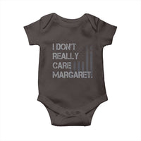 JD Vance Baby Onesie I Don't Really Care Margaret American Flag