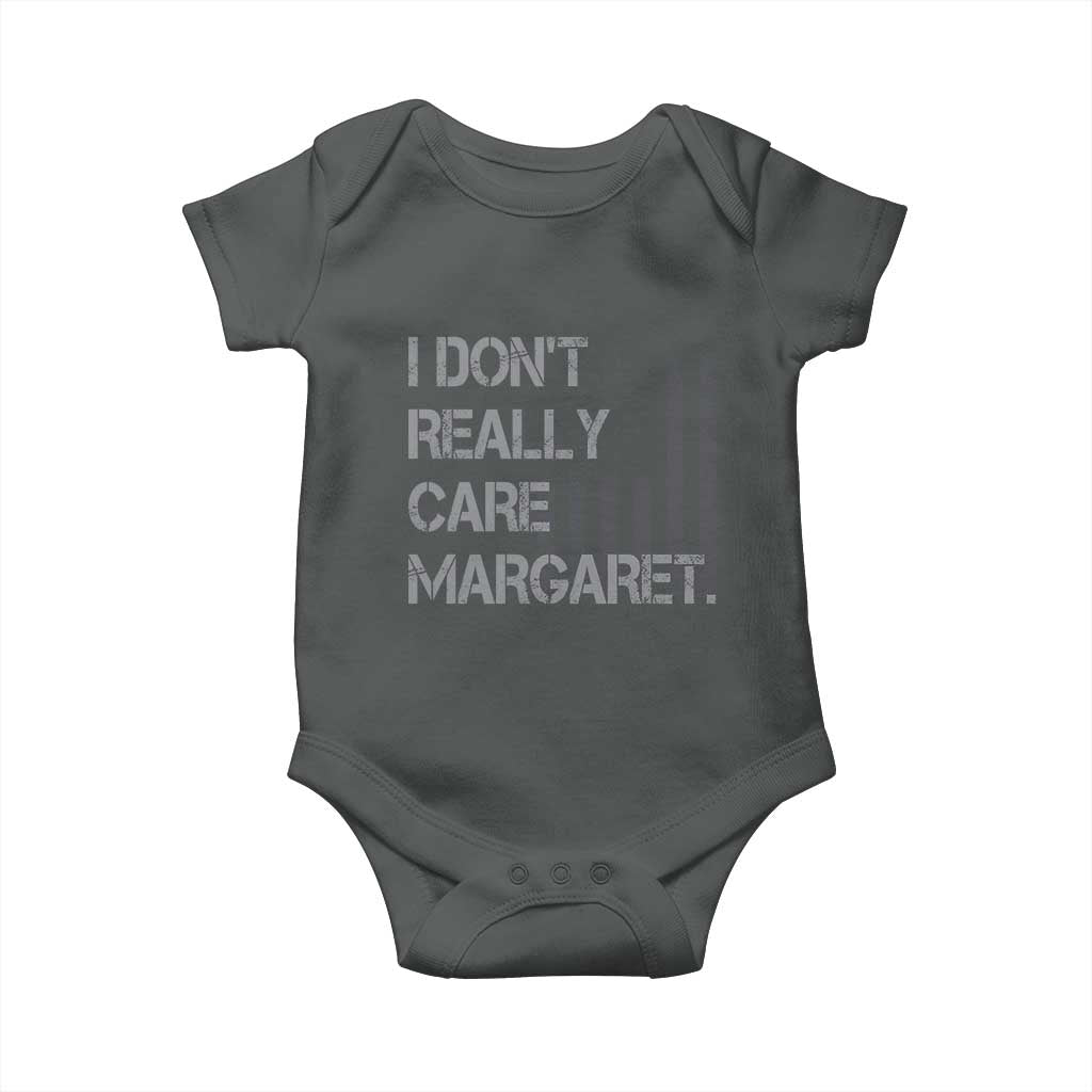 JD Vance Baby Onesie I Don't Really Care Margaret American Flag