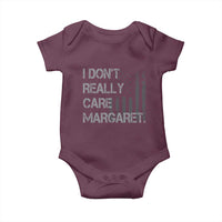 JD Vance Baby Onesie I Don't Really Care Margaret American Flag