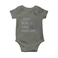 JD Vance Baby Onesie I Don't Really Care Margaret American Flag