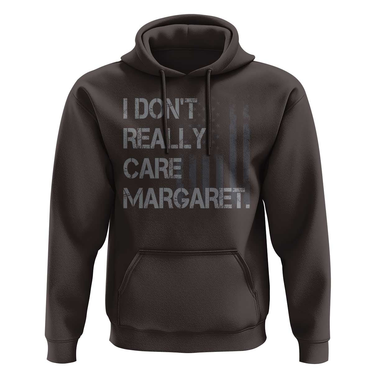 JD Vance Hoodie I Don't Really Care Margaret American Flag