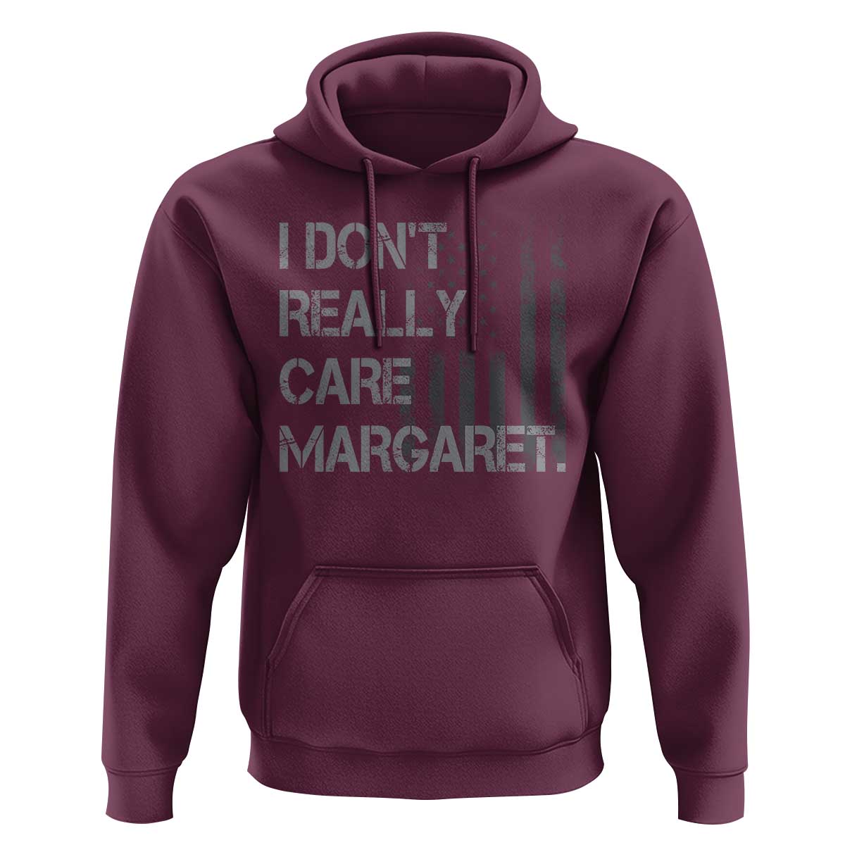 JD Vance Hoodie I Don't Really Care Margaret American Flag