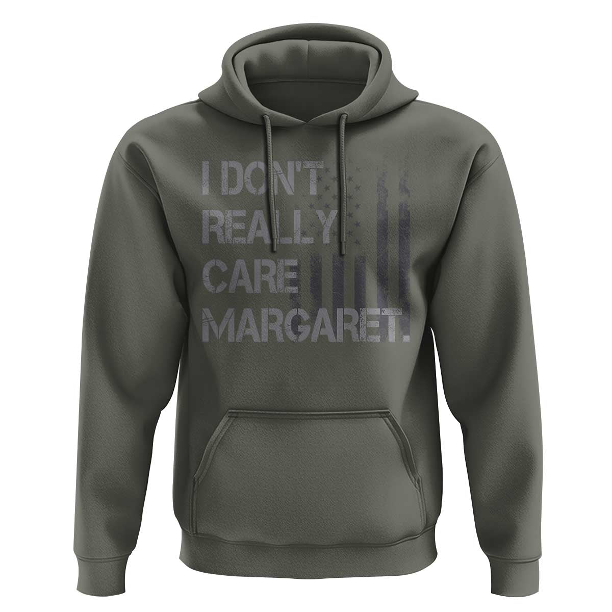 JD Vance Hoodie I Don't Really Care Margaret American Flag