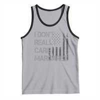 JD Vance Tank Top I Don't Really Care Margaret American Flag