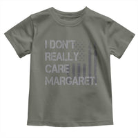 JD Vance Toddler T Shirt I Don't Really Care Margaret American Flag