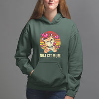 Mother's Day Cat Lover Hoodie No.1 Cat Mum Mother Of Cats - Wonder Print Shop