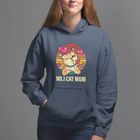 Mother's Day Cat Lover Hoodie No.1 Cat Mum Mother Of Cats - Wonder Print Shop