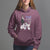 Mother's Day Cat Lover Hoodie Yes I Am The Crazy Cat Mom - Wonder Print Shop