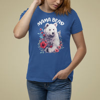 Mother's Day Mama Bear Best Mom T Shirt For Women - Wonder Print Shop
