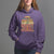 Mother's Day Grandma Groovy Floral Hippie Retro Flower Hoodie - Wonder Print Shop