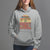 Mother's Day Grandma Groovy Floral Hippie Retro Flower Hoodie - Wonder Print Shop