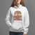 Mother's Day Grandma Groovy Floral Hippie Retro Flower Hoodie - Wonder Print Shop