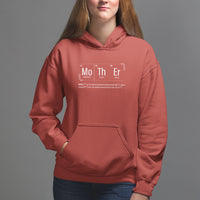 Mother's Day Hoodie Funny Mother Periodic Table Science Chemistry Mom - Wonder Print Shop