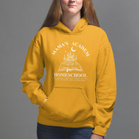 Mother's Day Hoodie Mama's Academy Homeschool Cute Stay At Home Mom - Wonder Print Shop