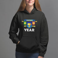 Mother's Day Hoodie Mother Of The Year Award Medal - Wonder Print Shop