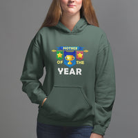 Mother's Day Hoodie Mother Of The Year Award Medal - Wonder Print Shop