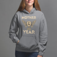 Mother's Day Hoodie Mother Of The Year Award Medal - Wonder Print Shop