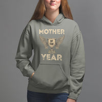 Mother's Day Hoodie Mother Of The Year Award Medal - Wonder Print Shop