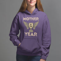 Mother's Day Hoodie Mother Of The Year Award Medal - Wonder Print Shop