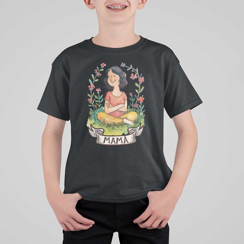 Mother's Day Mama Picture T Shirt For Kid