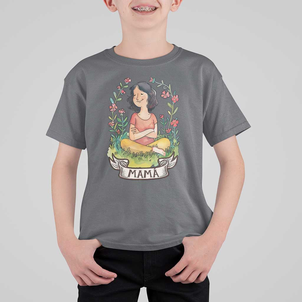 Mother's Day Mama Picture T Shirt For Kid