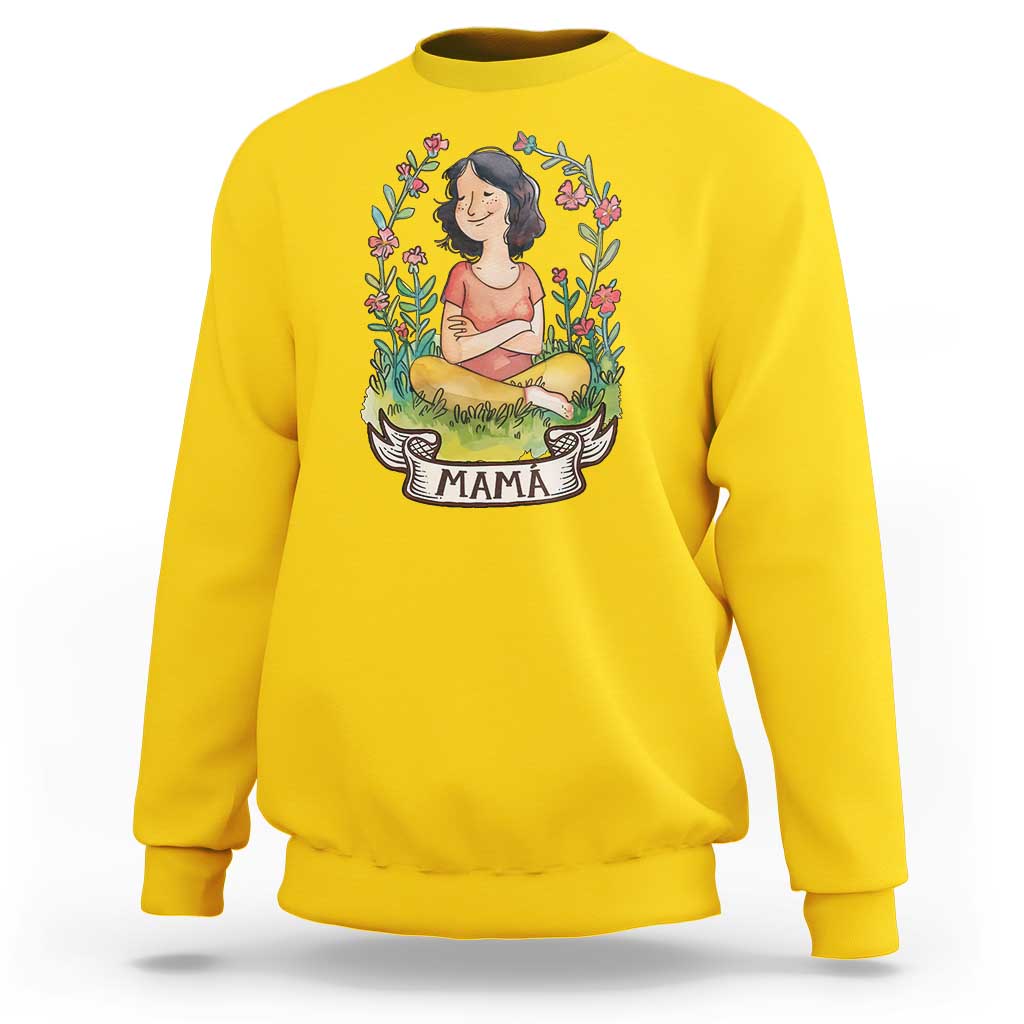 Mother's Day Mama Picture Sweatshirt