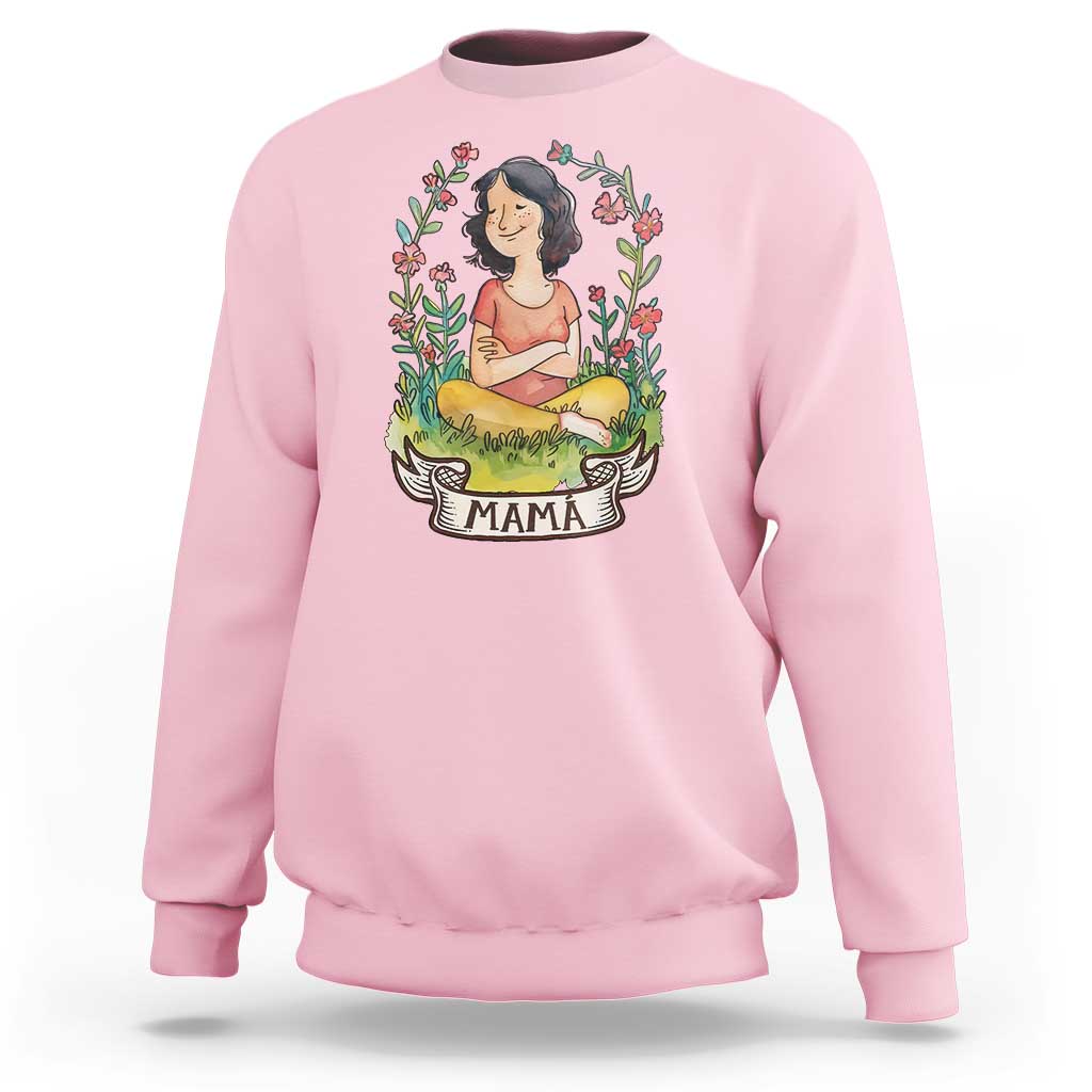 Mother's Day Mama Picture Sweatshirt